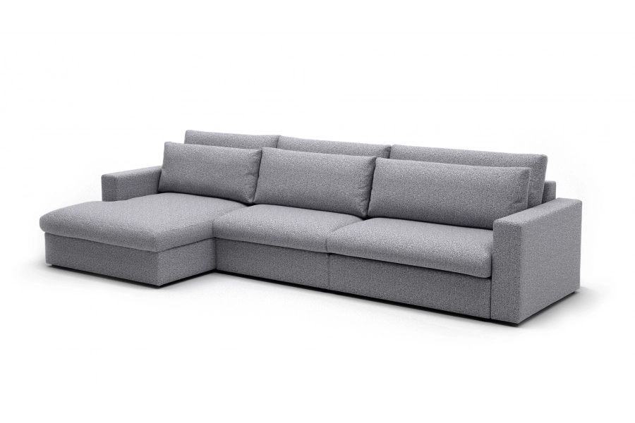 Model Portofino - Portofino longchair lewy + sofa 1,5 osobowa + sofa 1,5 osobowa